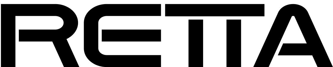 Logotipo da Retta em preto